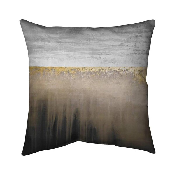 Begin Home Decor 20 x 20 in. Gilding-Double Sided Print Indoor Pillow - 5541-2020-AB92-1