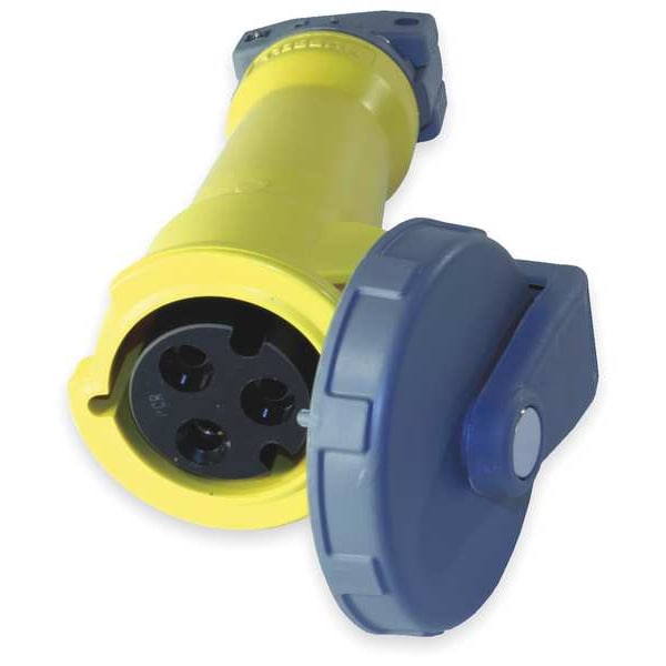 Hubbell IEC Pin and Sleeve Connector, 30A, 125V - HBL330C4W