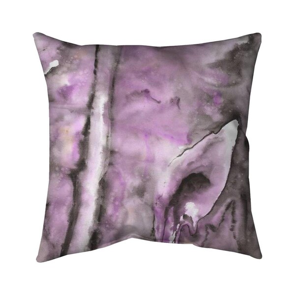 Fondo 20 x 20 in. Purple-Double Sided Print Indoor Pillow - FO2795359