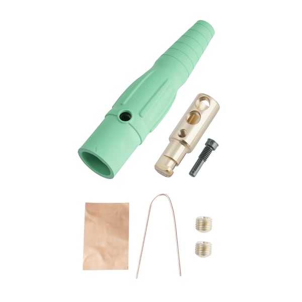 Marinco Cls40Mb-E Cls Inline Single Pin (400A/600V) 2/0-4/0 Awg Male-Grn (E) - CLS40MB-E