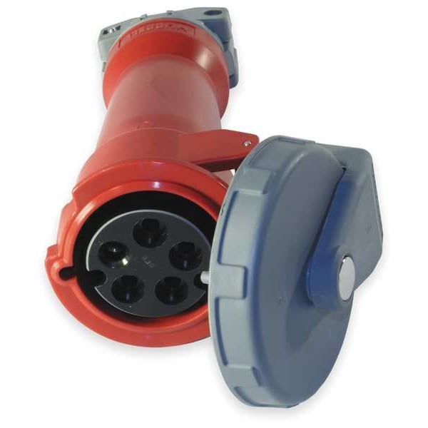 Hubbell IEC Pin and Sleeve Connector, 20A, 480V - HBL520C7W