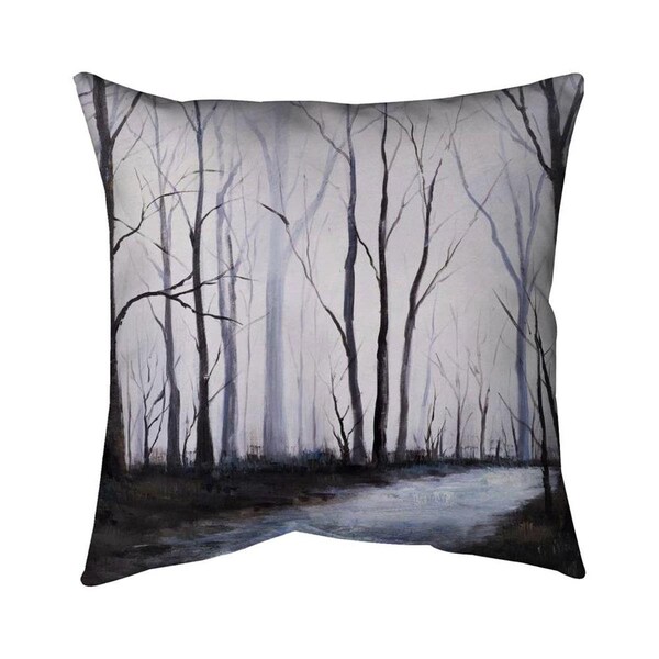 Fondo 26 x 26 in. Desert Forest-Double Sided Print Indoor Pillow - FO2780673
