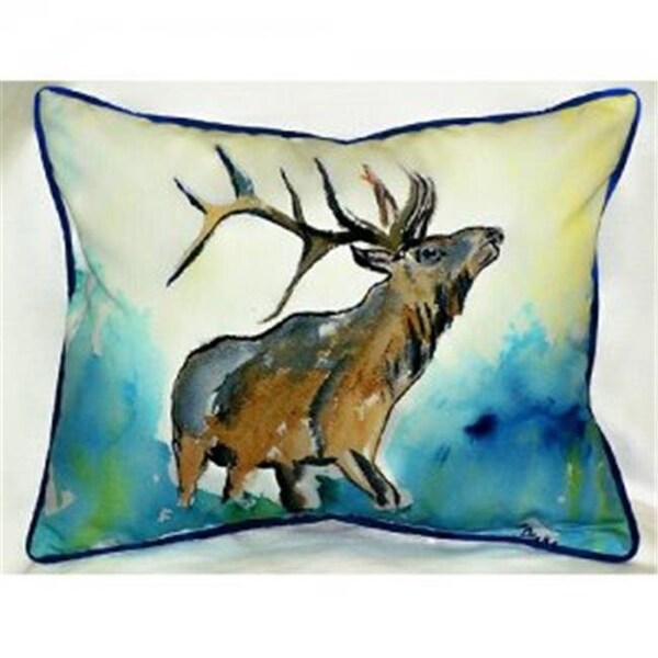 Betsy Drake Betsy Drake HJ237 Elk Throw Pillow; 16 x 20 in. - HJ237