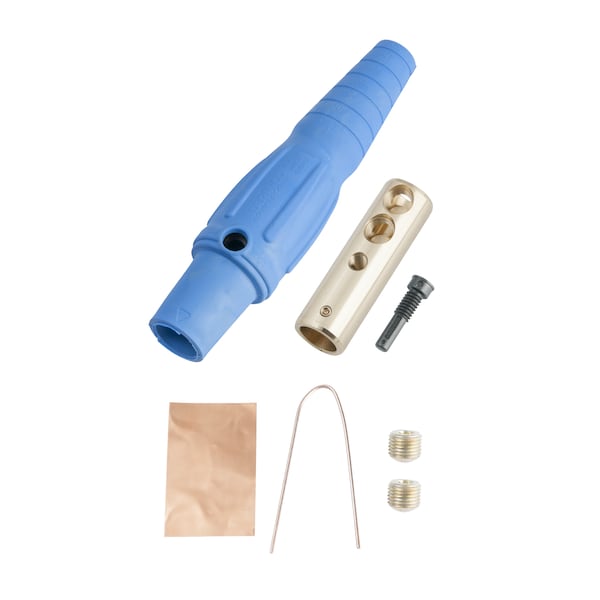 Marinco Cls2Fb-D Cls Inline Single Pin (400A/600V) #6-#2 Awg Fem-Blue (D) - CLS2FB-D