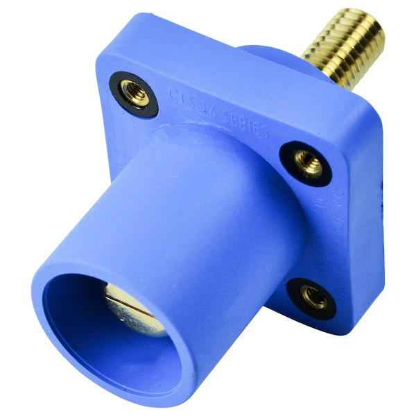 Marinco Cls40Mrsb-D Cls Series Pnl Mnt (400A/600V) 1.125" Stud; Male-Blue (D) - CLS40MRSB-D