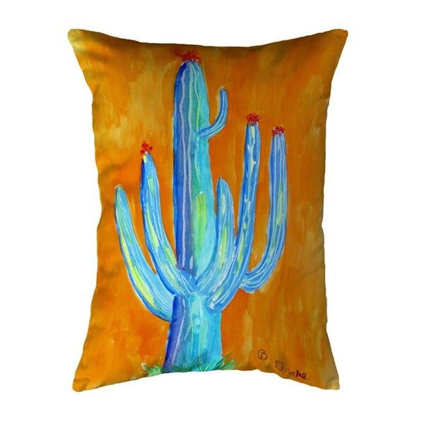 Betsy Drake Betsy Drake KS1110 11 x 14 in. Tall Cactus Non-Corded Indoor & Outdoor Pillow - KS1110
