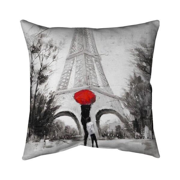 Begin Home Decor 26 x 26 in. Sweet Moment-Double Sided Print Indoor Pillow - 5541-2626-CI117