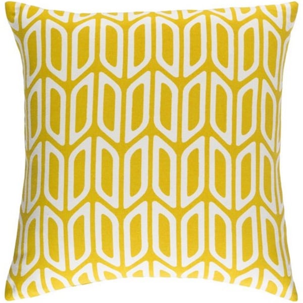 Artistic Weavers Trudy Nellie Throw Pillow Cover- Yellow - TRUD7134-1818