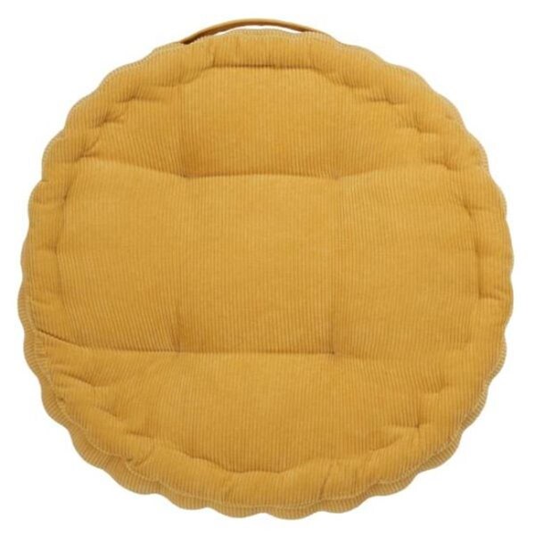 Safavieh Alaris Round Floor Pillow, Yellow - FLP1021D