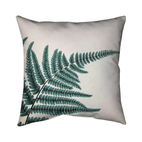 Fondo 26 x 26 in. Fern-Double Sided Print Indoor Pillow - FO2795836