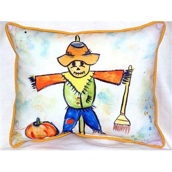 Betsy Drake Betsy Drake HJ410 Scarecrow Large Indoor & Outdoor Pillow 16 x 20 - HJ410
