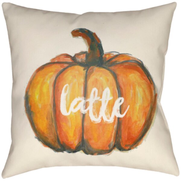 Artistic Weavers Lodge Cabin Latte Poly Filled Pillow - 16 x 16 in. - LGCB2094-1616