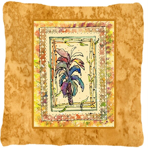 Jensendistributionservices Palm Tree Indoor & Outdoor Fabric Decorative Pillow - MI2555847