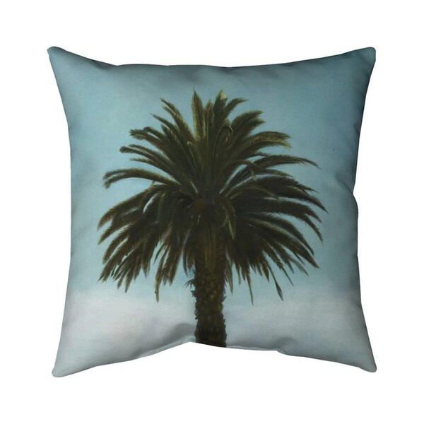 Fondo 20 x 20 in. Tropical Palm-Double Sided Print Indoor Pillow - FO2775254