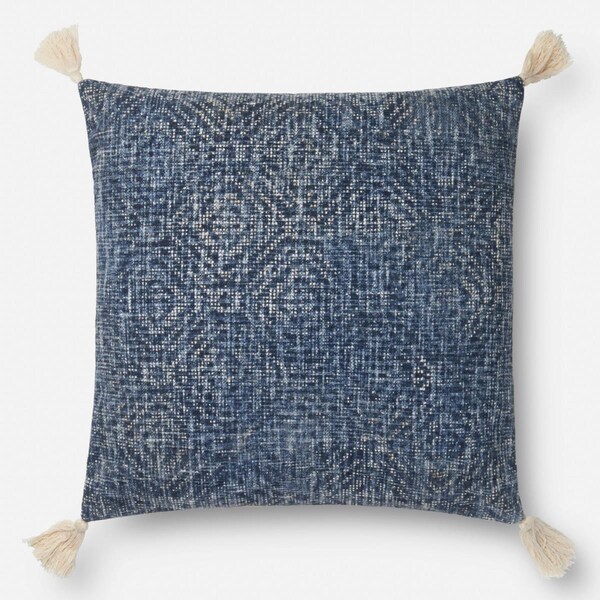 Loloi 22 x 22 in. Decorative Pillow Cover, Blue - P012P0621BB00PIL3