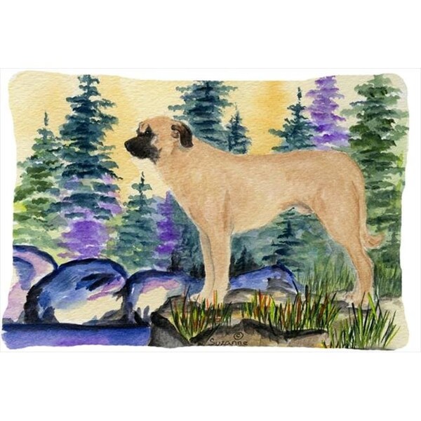 Carolines Treasures Carolines Treasures SS8012PW1216 12 x 16 in. Anatolian Shepherd Decorative Indoor & Outdoor Fabric Pillow - SS8012PW1216