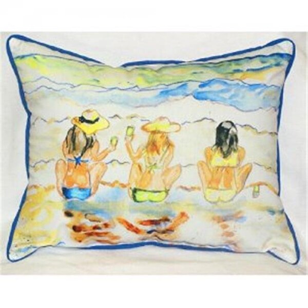 Betsy Drake Betsy Drake HJ608 Bottoms Up Throw Pillow; 16 x 20 in. - HJ608