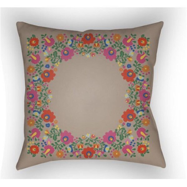 Artistic Weavers 18 x 18 in. Square Lolita Camila Poly Filled Woven Throw Pillows - LOTA1307-1818
