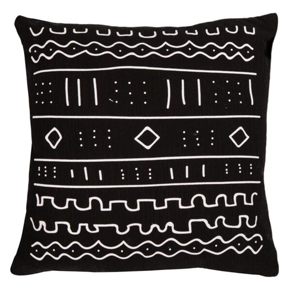 Safavieh Rila Pillow Black & White - PLS7135A-1818