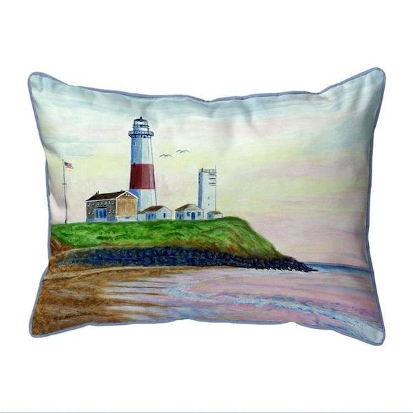 Betsy Drake Betsy Drake SN162 11 x 14 in. Montauk Lighthouse Small Pillow - SN162