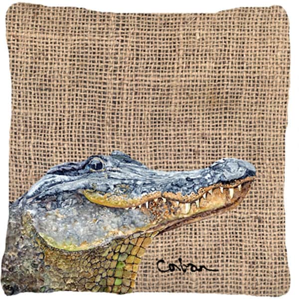 Micasa Alligator Indoor & Outdoor Fabric Decorative Pillow - MI714609