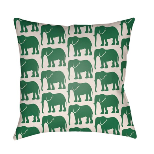 Artistic Weavers Lolita Elephant Poly Filled Pillow - 14 x 24 in. - LOTA1418-1424