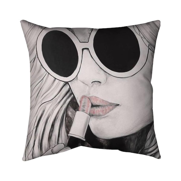 Begin Home Decor 20 x 20 in. Incognito-Double Sided Print Indoor Pillow - 5541-2020-FI72-1