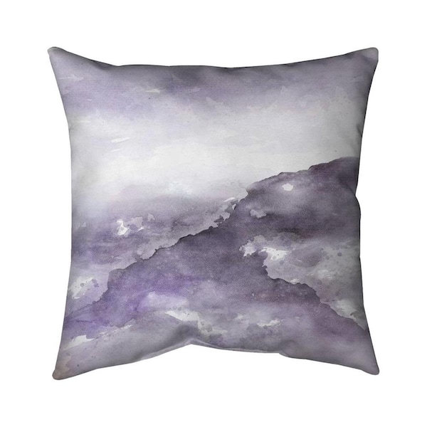 Begin Home Decor 26 x 26 in. Nebula-Double Sided Print Indoor Pillow - 5541-2626-AB71