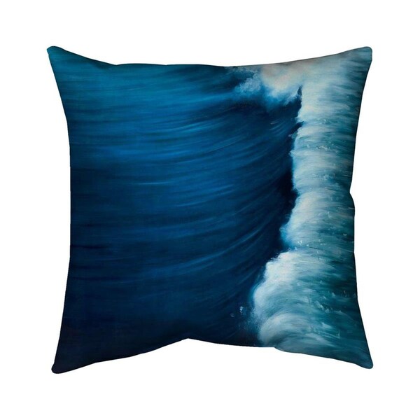 Fondo 20 x 20 in. Wave-Double Sided Print Indoor Pillow - FO2772158