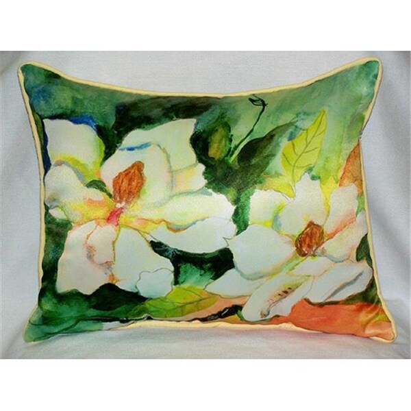 Betsy Drake Betsy Drake HJ251 Magnolia Art Only Pillow 15"x22" - HJ251