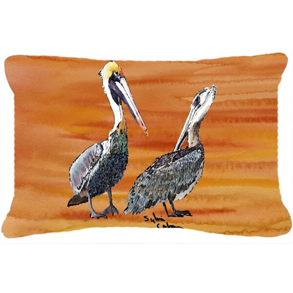 Jensendistributionservices Pelican Indoor & Outdoor Fabric Decorative Pillow - MI2554054
