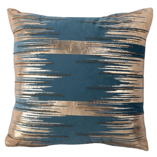 Safavieh Prasla Pillow Pine & Gold - 18 x 18 in. - PLS7147B-1818