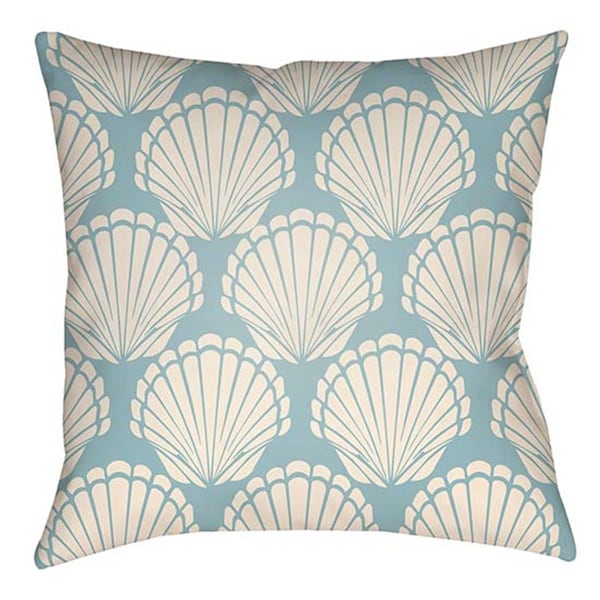 Artistic Weavers Litchfield Square Pillow, Blue - 20 x 20 in. - LTCH1491-2020