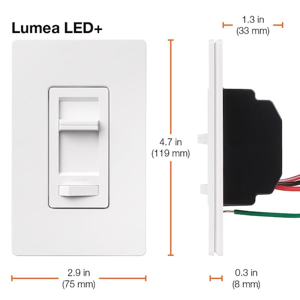 Lutron Dimmr Sld Lumea Cl Ivry - LECL-150H-IV