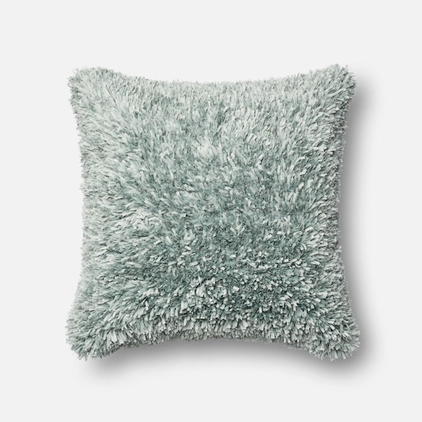 Loloi 22 x 22 in. Decorative Pillow Cover - Light Blue - P017P0045LB00PIL3