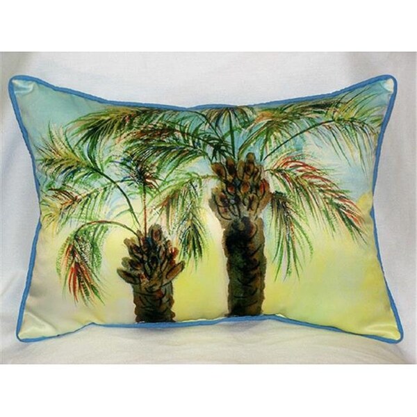 Betsy Drake Betsy Drake HJ385 Betsy's Palms Art Only Pillow 15"x22" - HJ385