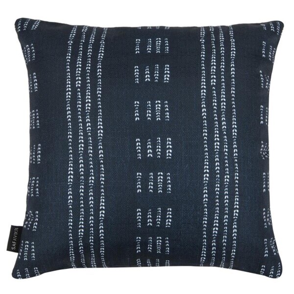 Safavieh 20 x 20 in. Madelyn Pillow - Blue & White - PLS7094A-2020