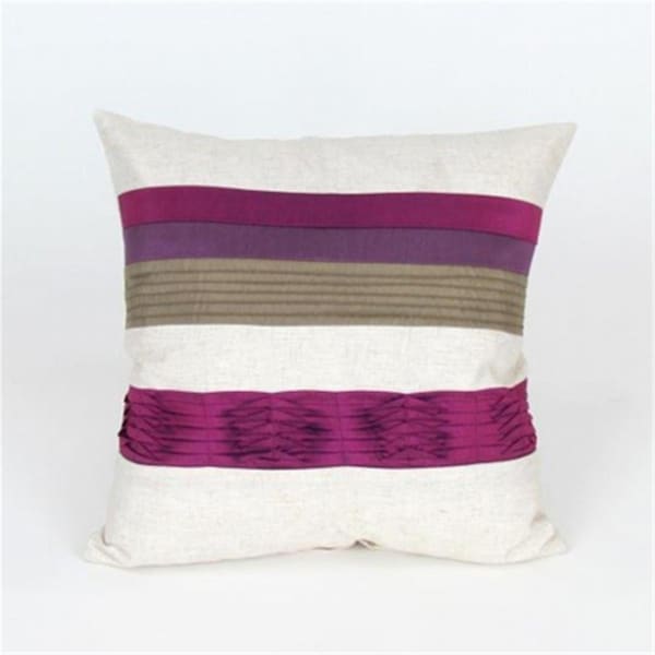 Wayborn Home Furnishing Vertical Striped Decorative Pillow - Multi - 11137