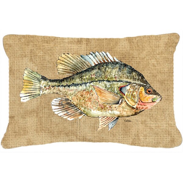Jensendistributionservices 12 x 16 In. Croppie Indoor & Outdoor Fabric Decorative Pillow - MI2554165