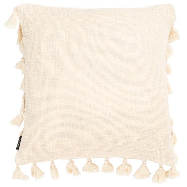 Safavieh 18 x 18 in. Skyla Pillow, Beige - PLS6537B-1818
