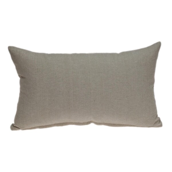 Homeroots 12 x 20 x 4 in. Beige Jaguar Silhoutte Lumbar Throw Pillow - 383138