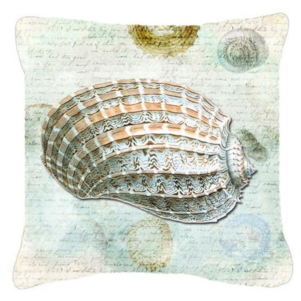 Carolines Treasures Carolines Treasures SB3029PW1414 14 x 14 in. Shells Fabric Decorative Pillow - SB3029PW1414