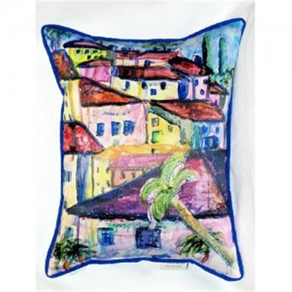 Betsy Drake Betsy Drake ZP557 Fun City II Throw Pillow; 20 x 24 in. - ZP557