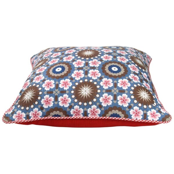 Doba-Bnt 24 x 24 in. Pip Studio Pip Tiles Pillow Cover, Denim - SA3508079