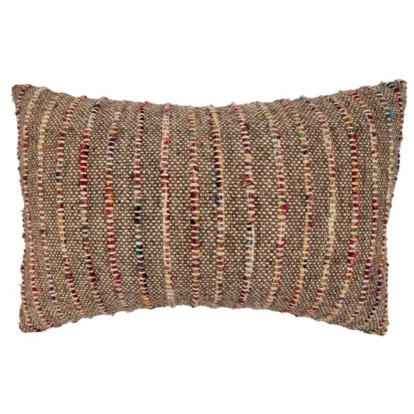 Rlm Distribution SARO  16 x 24 in. Oblong Corded Design Cotton Pillow Cover - HO3195296