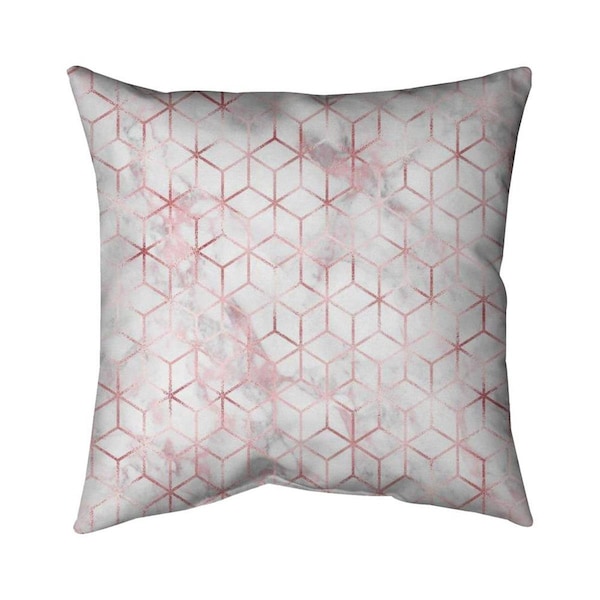 Fondo 20 x 20 in. Symmetry-Double Sided Print Indoor Pillow - FO2792999