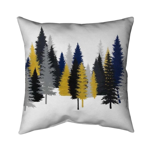 Begin Home Decor 20 x 20 in. Golden Fir-Double Sided Print Indoor Pillow - 5541-2020-HO20