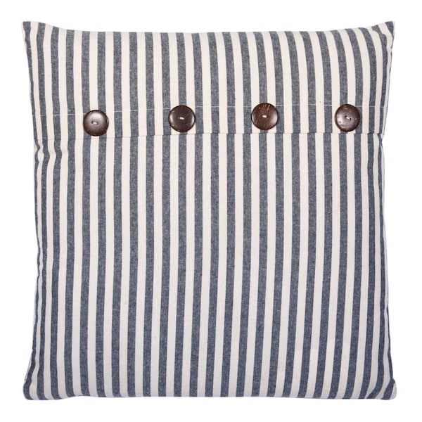 Safavieh Kensing Decorative Pillow Navy & White - PLS7161B-1818