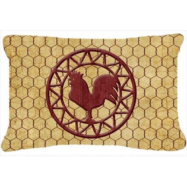 Carolines Treasures Carolines Treasures SB3085PW1216 Rooster Chicken Coop Indoor & Outdoor Fabric Decorative Pillow - SB3085PW1216