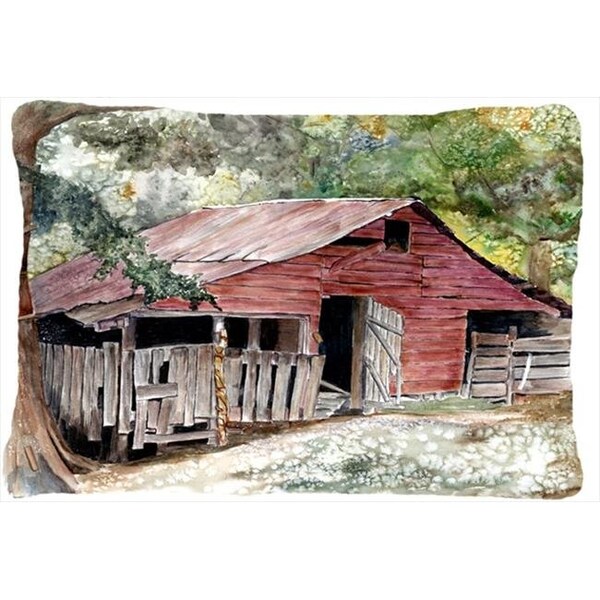 Carolines Treasures Carolines Treasures 8740PW1216 Old Barn Indoor & Outdoor Decorative Fabric Pillow - 12 x 16 in. - 8740PW1216